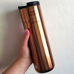 Starbucks bronze tumbler